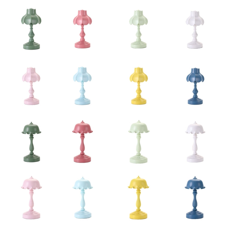 Retro Lade Tischlampe Schlafzimmer Bett LED Augenschutz Licht, LD05 Lotus Grau Grün, LD05 Lotus Rosenrot, LD05 Lotus Hellgrün, LD05 Lotus Weiß, LD05 Lotus Pink, LD05 Lotus Hellblau, LD05 Lotus Gelb, LD05 Lotus Grau Blau