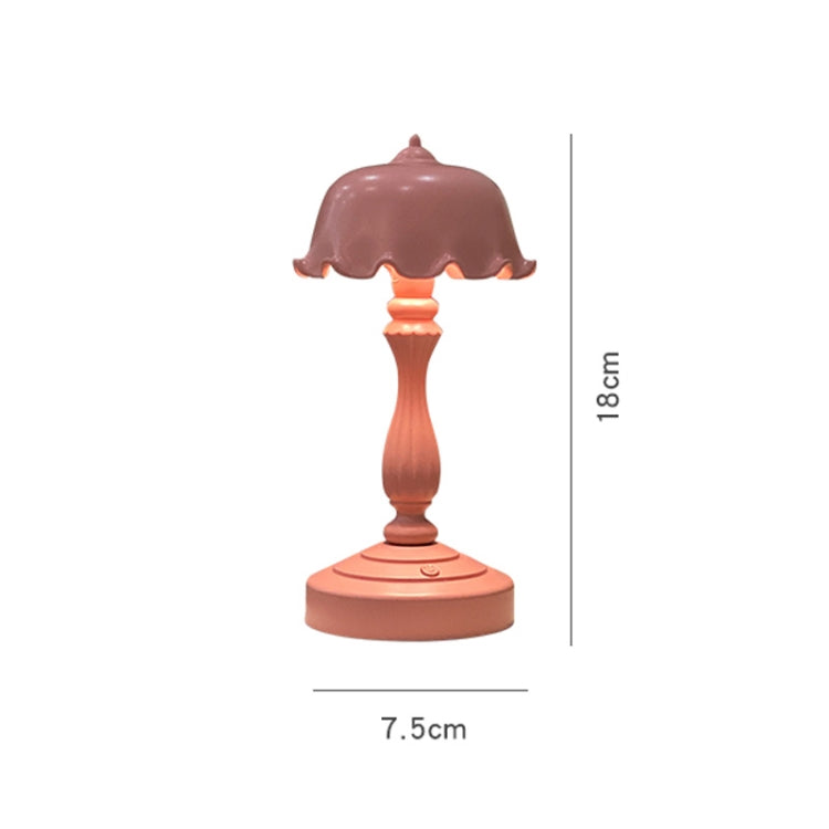 Retro Lade Tischlampe Schlafzimmer Bett LED Augenschutz Licht, LD05 Lotus Grau Grün, LD05 Lotus Rosenrot, LD05 Lotus Hellgrün, LD05 Lotus Weiß, LD05 Lotus Pink, LD05 Lotus Hellblau, LD05 Lotus Gelb, LD05 Lotus Grau Blau