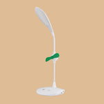 WS-8010 LED Ventilator Schreibtischlampe Nachttisch USB Klappbare Schreibtischlampe, Wassertropfen, Ring, Stifthalter Weißer Ventilatorflügel, Stifthalter Gelber Ventilatorflügel, Stifthalter Blauer Ventilatorflügel, Stifthalter Grüner Ventilatorflügel
