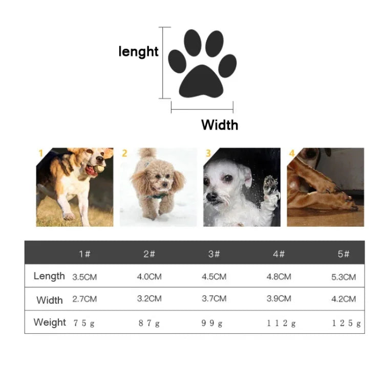 JML Hunde-Sportschuhe für Haustiere, rutschfest, abriebfest, bequem und atmungsaktiv, 1