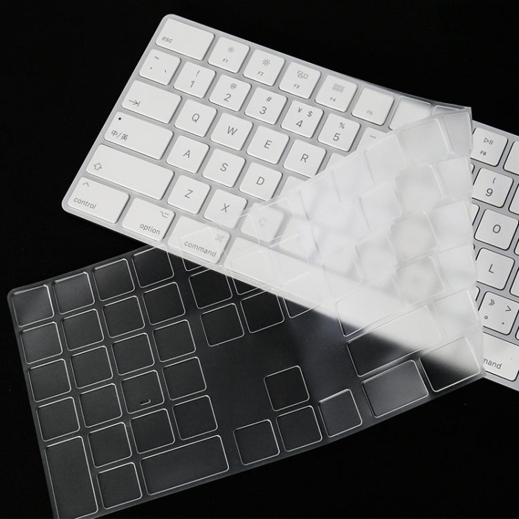 T17606 Computertastatur-Folie Transparente TPU Nano Lange Tastaturschutzfolie, Für iMac 2017 Magic Keyboard (mit Nummernblock)