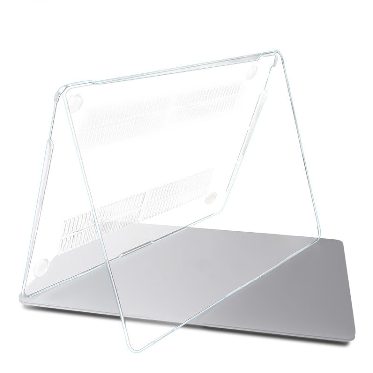 PC Kristall transparente Laptop-Schutzhülle, für MacBook Retina 12 Zoll A1534, für MacBook Pro 13,3 Zoll A1706 & A1989 & A2159 (mit Touch Bar), für MacBook Pro 13,3 Zoll A1708 (mit Touch Bar), für MacBook Air 13,3 Zoll A1932 (2018)