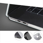 PC Kristall transparente Laptop-Schutzhülle, für MacBook Retina 12 Zoll A1534, für MacBook Pro 13,3 Zoll A1706 & A1989 & A2159 (mit Touch Bar), für MacBook Pro 13,3 Zoll A1708 (mit Touch Bar), für MacBook Air 13,3 Zoll A1932 (2018)