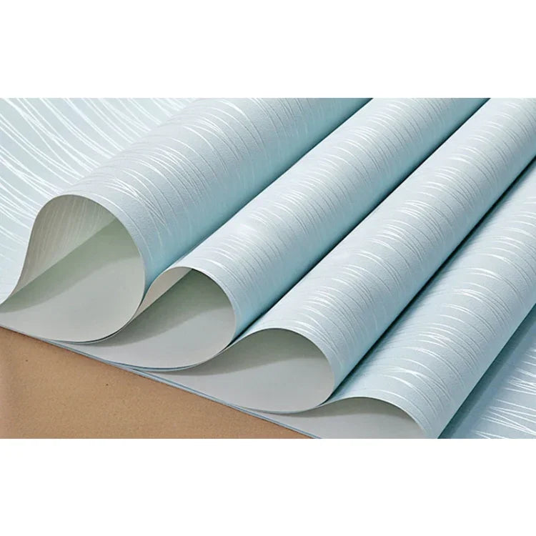 Moderner minimalistischer Schlafzimmer-Wohnzimmer-Klebetapetenaufkleber aus Vliesstoff, 0,53 x 3 Meter