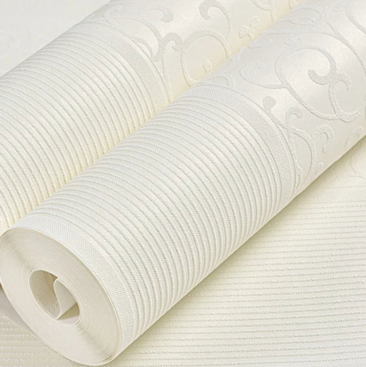 Moderner minimalistischer Schlafzimmer-Wohnzimmer-Klebetapetenaufkleber aus Vliesstoff, 0,53 x 3 Meter