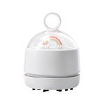 X1 Mini USB Handheld Kabelloser Desktop Staubsauger, Weiß, Pink, Grün