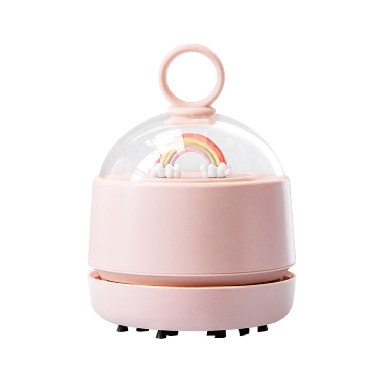 X1 Mini USB Handheld Kabelloser Desktop Staubsauger, Weiß, Pink, Grün