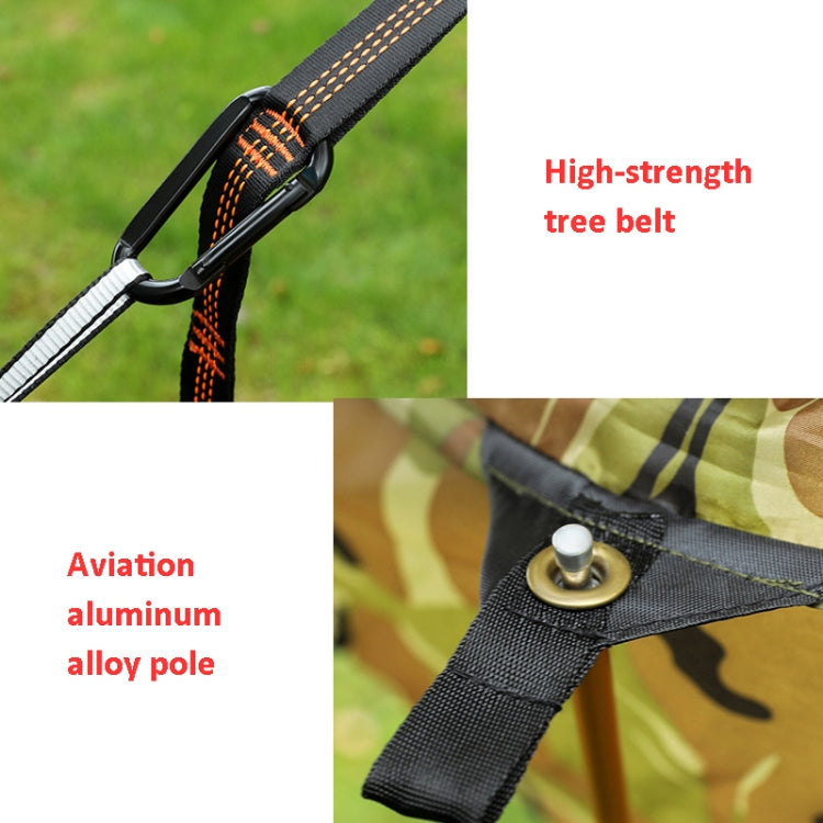 Anti-Rollover Automatisches schnell aufklappendes Moskitonetz Hängematte Outdoor Camping Doppelte Anti-Mücken Hängematte, Größe: 290x140cm, 290x140cm Gelb, 290x140cm Grün, 290x140cm Blau