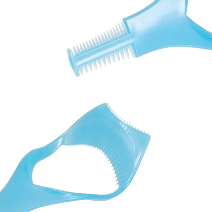 10 Stück BearPaw Praktisches Make-up-Set: Mascara-Applikator, Wimpernkamm, 3-in-1-Wimpernkarte, Beauty-Reinigungszubehör, 3D-Kristall