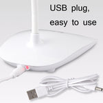 LED Tischlampe Schlafzimmer Nachttischlampe Kinder Augenschutz Lernlampe, 7013B Direktladung ohne Batterie, 7013A Ladegerät Modell 1200mA, 7012 Ladegerät Modell 1200mA