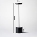 JB-TD003 I-förmige Tischlampe Kreative Dekoration Retro Esszimmer Bar Tischlampe, US-Stecker, EU-Stecker, UK-Stecker, AU-Stecker, USB