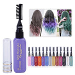 Einmalige temporäre Haarfarbe, ungiftig, DIY-Haarfarbe, Mascara-Farbcreme