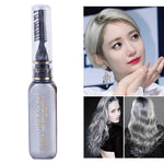Einmalige temporäre Haarfarbe, ungiftig, DIY-Haarfarbe, Mascara-Farbcreme