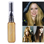Einmalige temporäre Haarfarbe, ungiftig, DIY-Haarfarbe, Mascara-Farbcreme