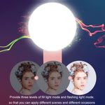 2 Stück Handy-Fülllicht Kamera Foto LED Selfie-Licht, Weiß, Pink, Blau, Schwarz
