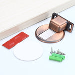 Zinklegierung unperforiert Saugnapf geräuschloser starker Magnet-Türstopper, Rot Antik, Gebürsteter Stahl, Schwarz, Weiß, Gelb, Hellgold, Bronze