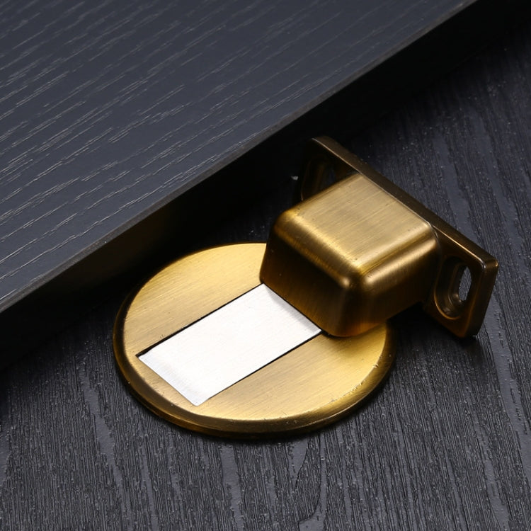 Zinklegierung unperforiert Saugnapf geräuschloser starker Magnet-Türstopper, Rot Antik, Gebürsteter Stahl, Schwarz, Weiß, Gelb, Hellgold, Bronze