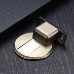 Zinklegierung unperforiert Saugnapf geräuschloser starker Magnet-Türstopper, Rot Antik, Gebürsteter Stahl, Schwarz, Weiß, Gelb, Hellgold, Bronze