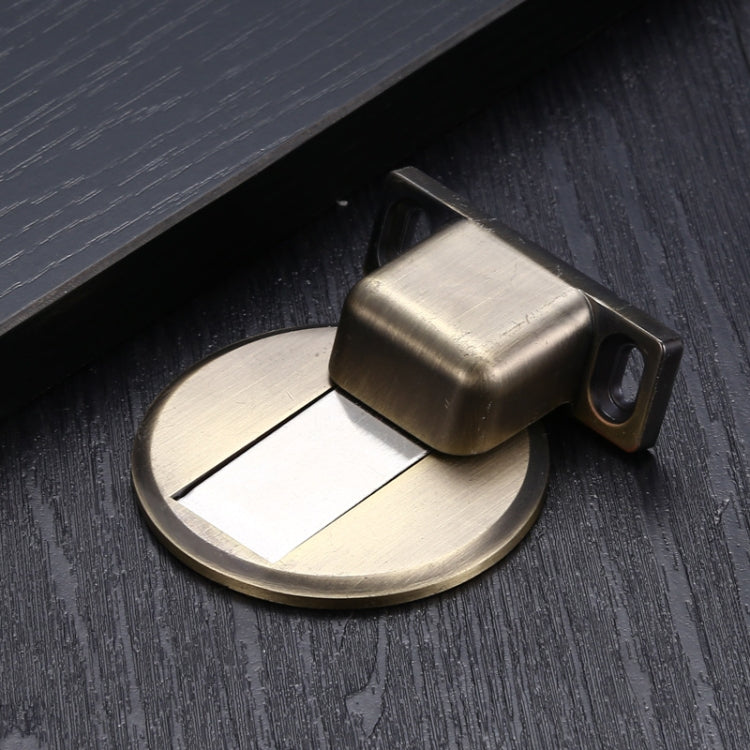 Zinklegierung unperforiert Saugnapf geräuschloser starker Magnet-Türstopper, Rot Antik, Gebürsteter Stahl, Schwarz, Weiß, Gelb, Hellgold, Bronze