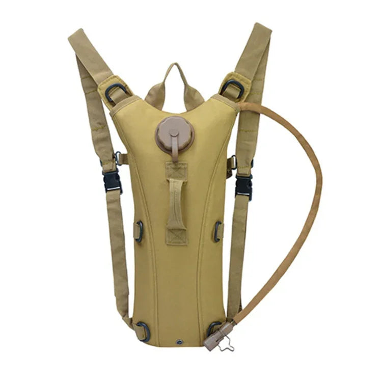 Wasserbeutel Militär Taktischer Trinkrucksack Outdoor Camping Camelback Nylon Kamel Wasserblasenbeutel zum Radfahren, 3L