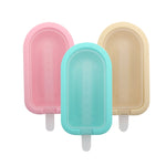 3-in-1 Sommer-Silikon-Eisform Cremeförmchen DIY-Formen-Set