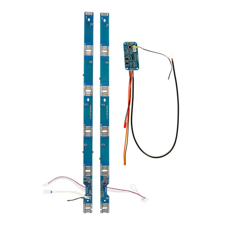 Elektroroller BMS-Platine + Seitenstreifen-Kit für Xiaomi Mijia M365 Pro, BMS-Platine + Seitenstreifen
