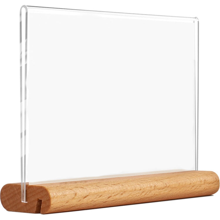 Acryl Tisch-Vertikal-Display Supermarkt-Preisschild, Spezifikation: 100x150mm, 90x55mm, 100x70mm, 120x80mm, 100x100mm, 100x150mm
