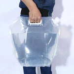 Faltbarer Wassersack für Outdoor-Sportarten, Camping, Wandern, Aufbewahrung, Wassereimer, Picknick, Wasserbehälter, Hebetasche, 5L, 10L, 15L