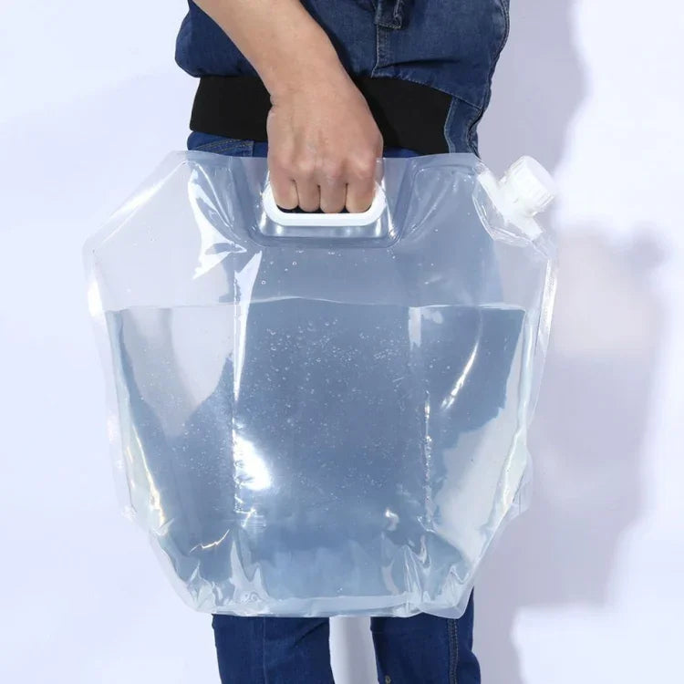 Faltbarer Wassersack für Outdoor-Sportarten, Camping, Wandern, Aufbewahrung, Wassereimer, Picknick, Wasserbehälter, Hebetasche, 5L, 10L, 15L