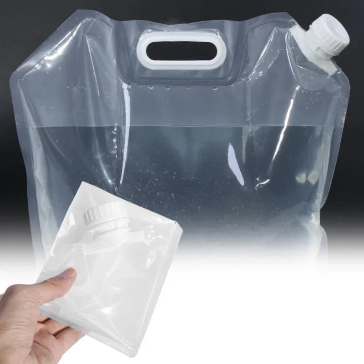 Faltbarer Wassersack für Outdoor-Sportarten, Camping, Wandern, Aufbewahrung, Wassereimer, Picknick, Wasserbehälter, Hebetasche, 5L, 10L, 15L