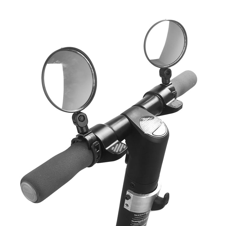 2 Stück Rückspiegel für Xiaomi Scooter, Fahrradspiegel, rund, oval