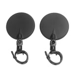 2 Stück Rückspiegel für Xiaomi Scooter, Fahrradspiegel, rund, oval