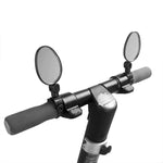 2 Stück Rückspiegel für Xiaomi Scooter, Fahrradspiegel, rund, oval
