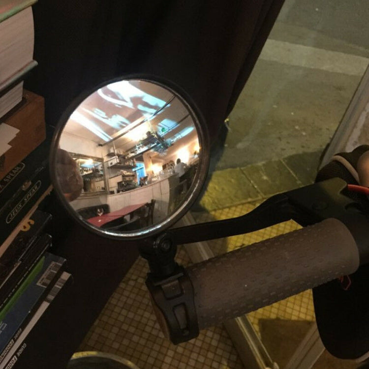 2 Stück Rückspiegel für Xiaomi Scooter, Fahrradspiegel, rund, oval