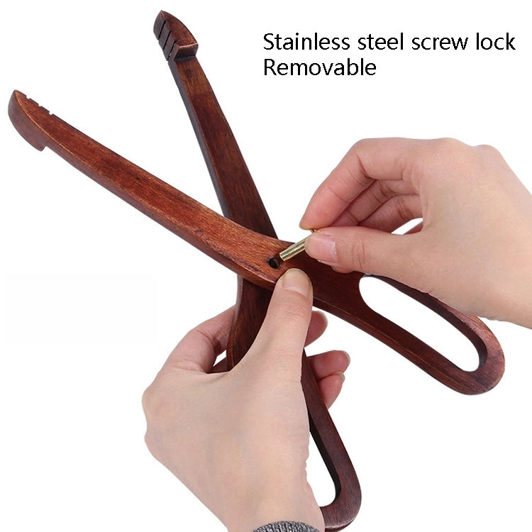Holz-Lebensmittelzange Küche Haushalt Grill-Lebensmittelzange Dessert Gebäck Brot Clip, Phoebe Clip, Scheren-Clip