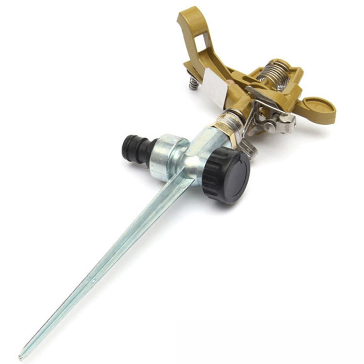Drehbare Rasensprinkler aus Zinklegierung für Gärten, landwirtschaftliche Rocker-Sprinkler, drehbare Rasensprinkler