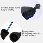 3 in 1 Nr.1 / Nr.3 / Nr.5 Schläger Schutzhülle Golf Schlägerkopfhaube, HD-014 3 in 1 Blau, HD-014 3 in 1 Schwarz, HD-014 3 in 1 Rot