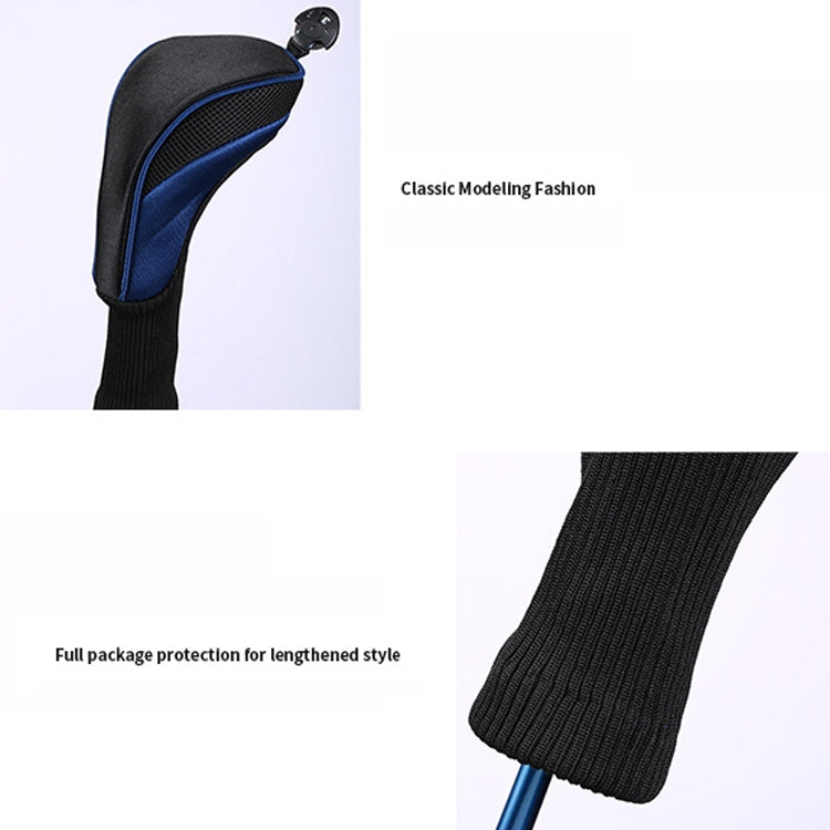 3 in 1 Nr.1 / Nr.3 / Nr.5 Schläger Schutzhülle Golf Schlägerkopfhaube, HD-014 3 in 1 Blau, HD-014 3 in 1 Schwarz, HD-014 3 in 1 Rot