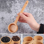 Langstieliger Holzlöffel Gewürzlöffel Dessert Kaffee Milch Tee Löffel, Gewürzlöffel Klein, Gewürzlöffel Mittel, Gewürzlöffel Groß
