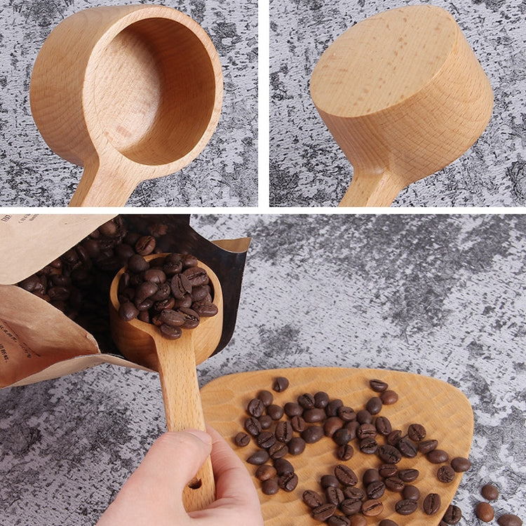 Langstieliger Holzlöffel Gewürzlöffel Dessert Kaffee Milch Tee Löffel, Gewürzlöffel Klein, Gewürzlöffel Mittel, Gewürzlöffel Groß