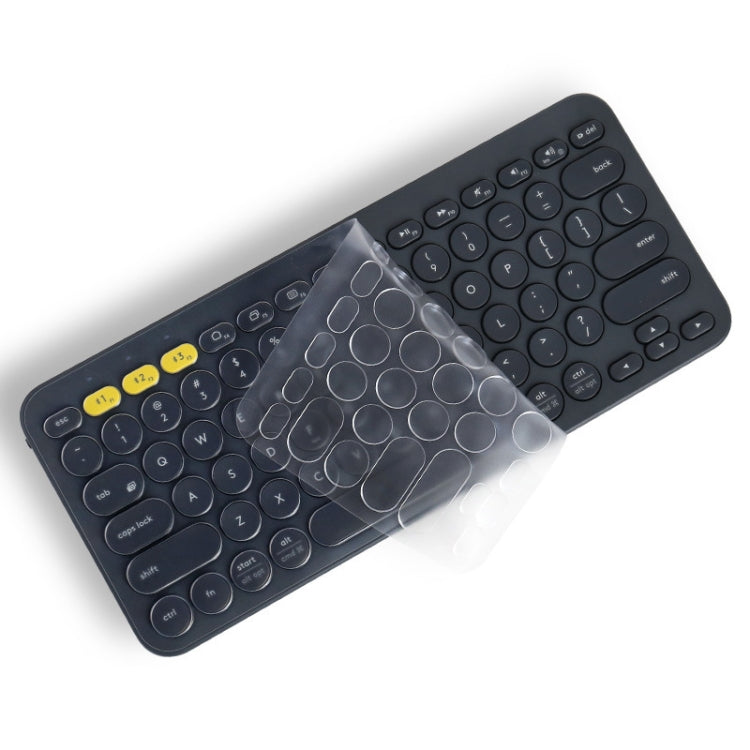 JRC T20703 Laptop-Tastaturfolie Kabellose Bluetooth-Tastatur Transparente Folie für Logitech K380
