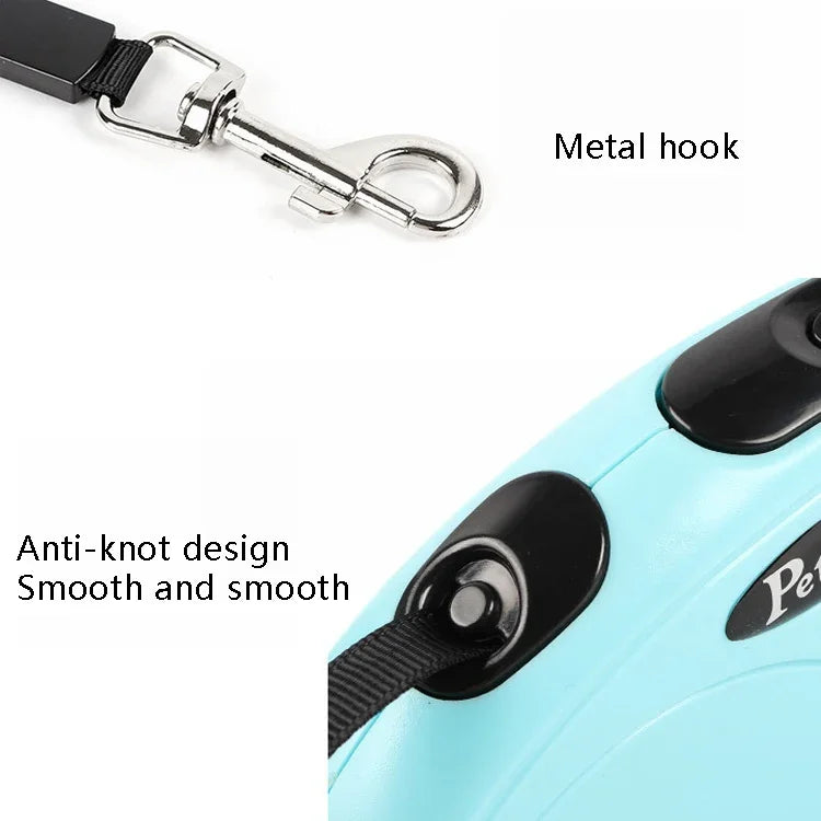 Pet Leash Automatic Retractable Dog Leash, 3m, 5m