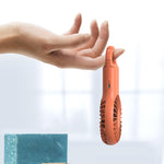 Handlicher Taschen-Mini-Kleiner Ventilator Tragbarer Lade-Outdoor-USB-Ventilator mit 7-Farben-Licht, Pink, Armeegrün, Orange
