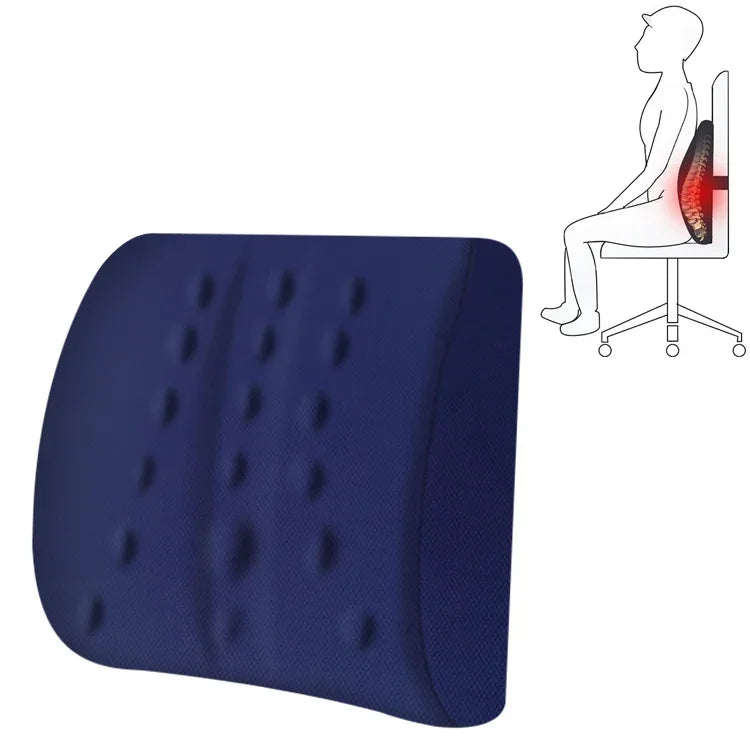 Lendenkissen Büro Schwangerschaft Autositzkissen Lendenwirbelstütze Memory Foam Lendenkissen,Stil:, Standard (Blau), Standard (Grau), Standard (Schwarz), Standard (Pink), 3D (Blau), 3D (Grau), 3D Upgrade Core (Blau), 3D Upgrade Core (Grau)