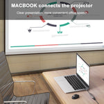 BYL-2011 4 in 1 USB-C / Typ-C zu 4K HDMI + USB 3.0 + USB 2.0 + PD USB-C / Typ-C Ladeanschlüsse Multifunktionale HUB Dockingstation, 4 in 1