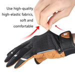 WEST BIKING YP0211197 Full-Finger Shock-Absorbing Anti-Skid Motorcycle Bike Gloves Riding Equipment, S, M, L, XL