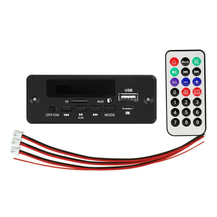 12V MP3-Decodierplatine mit Verstärker, Aufnahmefunktion und Bluetooth, MP3-Decodierplatine