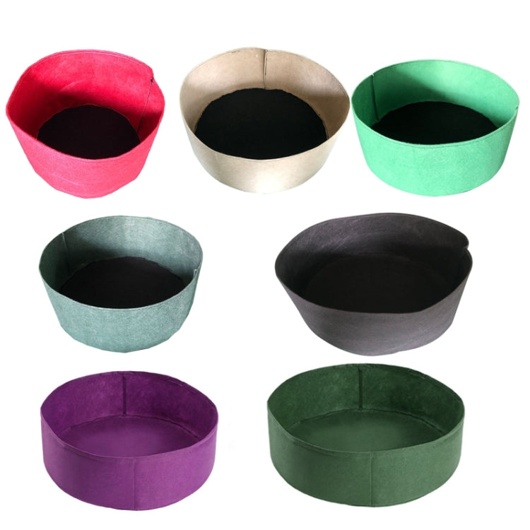 Filz-Pflanzfass Innen Außen Rund Pflanzbeutel Vlies Sämlingsbeutel, 50x20cm 40L, 60x20cm 56L, 70x30cm 115L, 80x30cm 150L, 90x30cm 190L, 120x30cm 340L, 127x30cm 380L