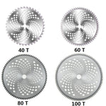 0,4CM Legierungs-Sägeblätter Für Rasenmäher Freischneider Klingen, 40 Zähne, 60 Zähne, 80 Zähne