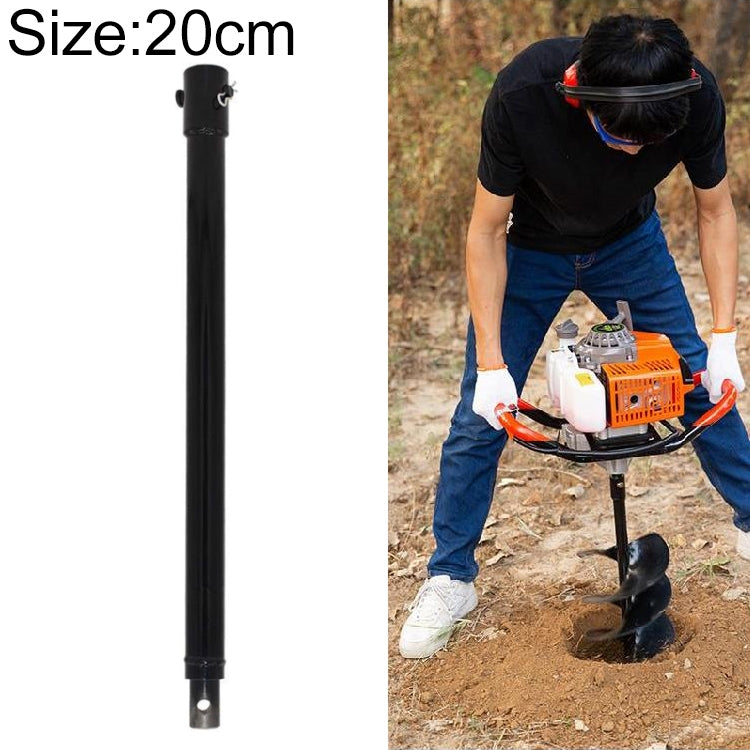 Grabmaschine Bodenbohrer Pflanzmaschine Bohrer-Verlängerungsstange, 20cm, 30cm, 50cm